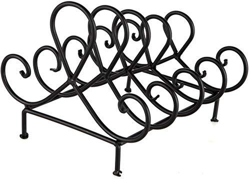 Iron Dish Rack with Curved Design 30 x 12 x 5 cm - Decorlay