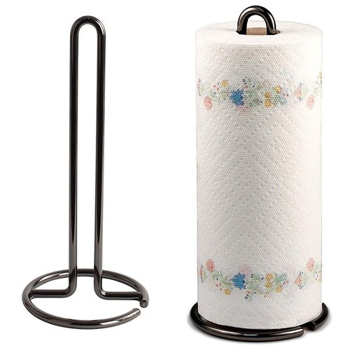 Iron Kitchen Tissue Paper roll Holder 5 x 5 x 11.5 Inches - Decorlay