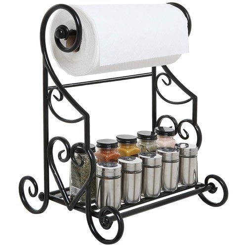 Kitchen & Bathroom Paper Towel Holder Stand/Counter - Decorlay