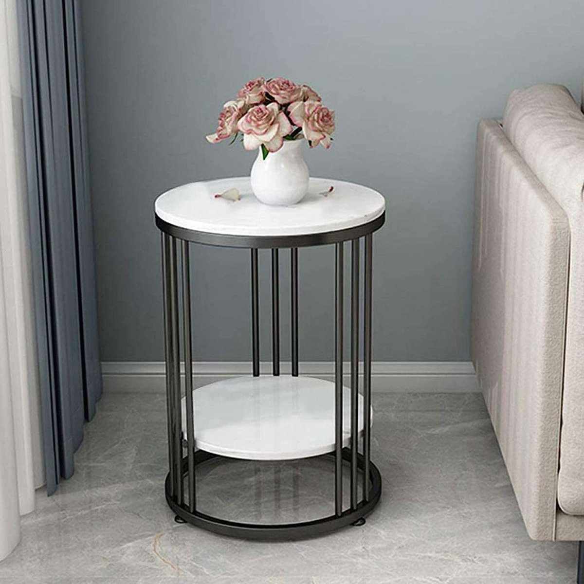 Metal Coffee Table for Reception Room Living Room Storage Saver - Decorlay