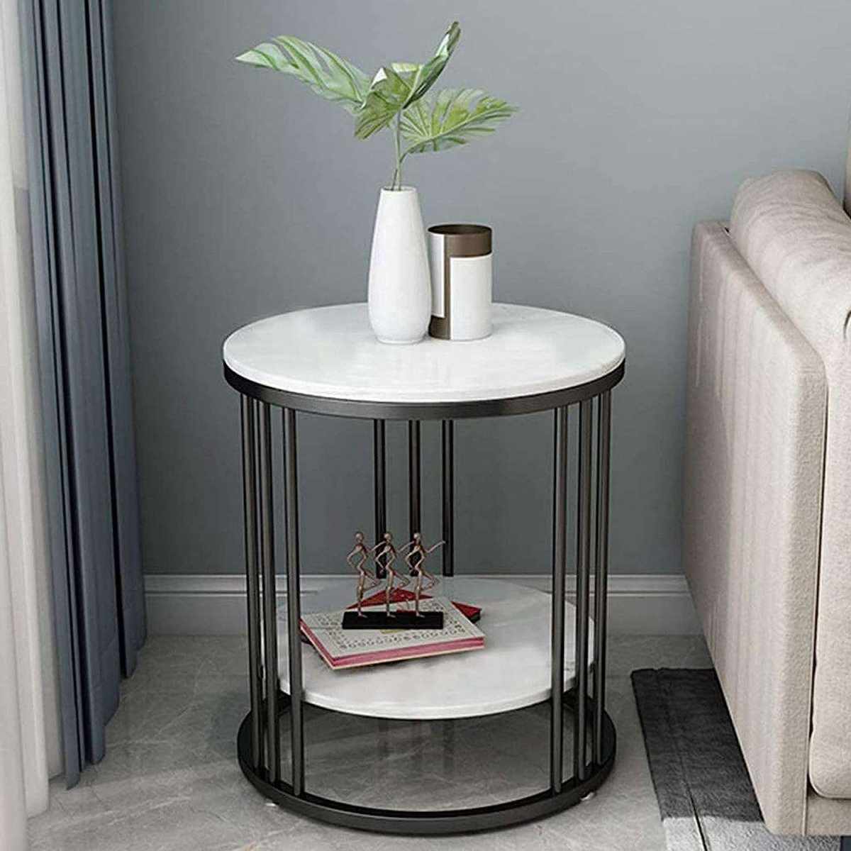 Metal Coffee Table for Reception Room Living Room Storage Saver - Decorlay