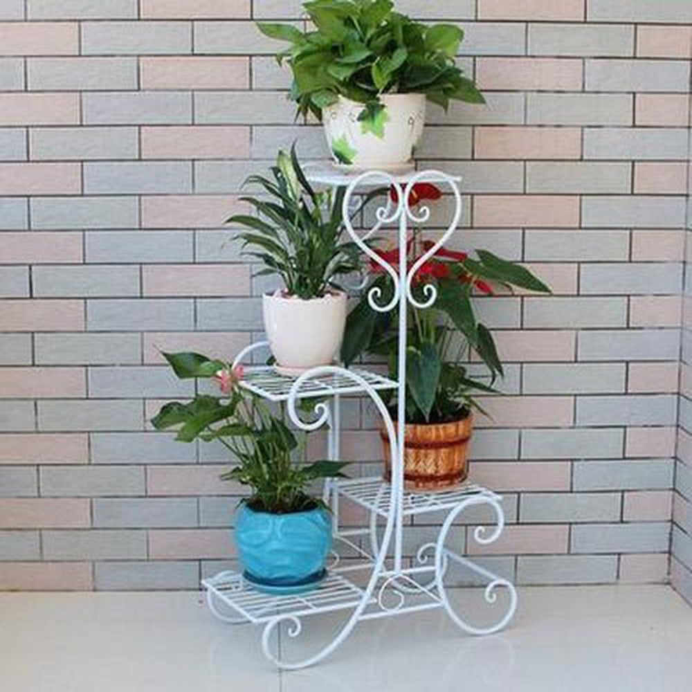 Metal Multi Tier Plant Stand Flower Pot Stand - Decorlay