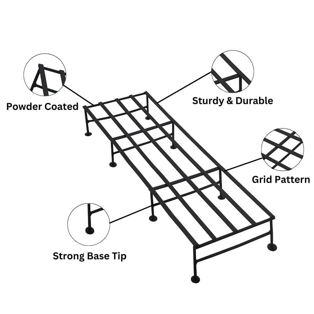 Metal Plant Stand/Pot Stand - Decorlay