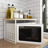 Microwave Oven Shelf Counter top Cabinet Storage Organizer - Decorlay