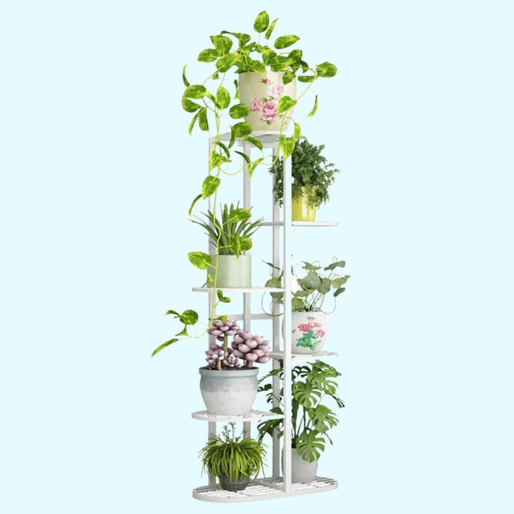 Multi-Tiered Flower Pot Stand Indoor 6 Layer Tier Flower Pot Shelf for Living Room - Decorlay