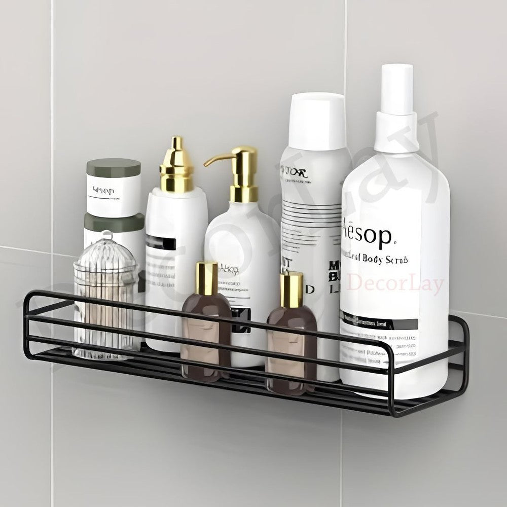 Multipurpose Kitchen / Bathroom Rack Wall Mounted Holder - Decorlay