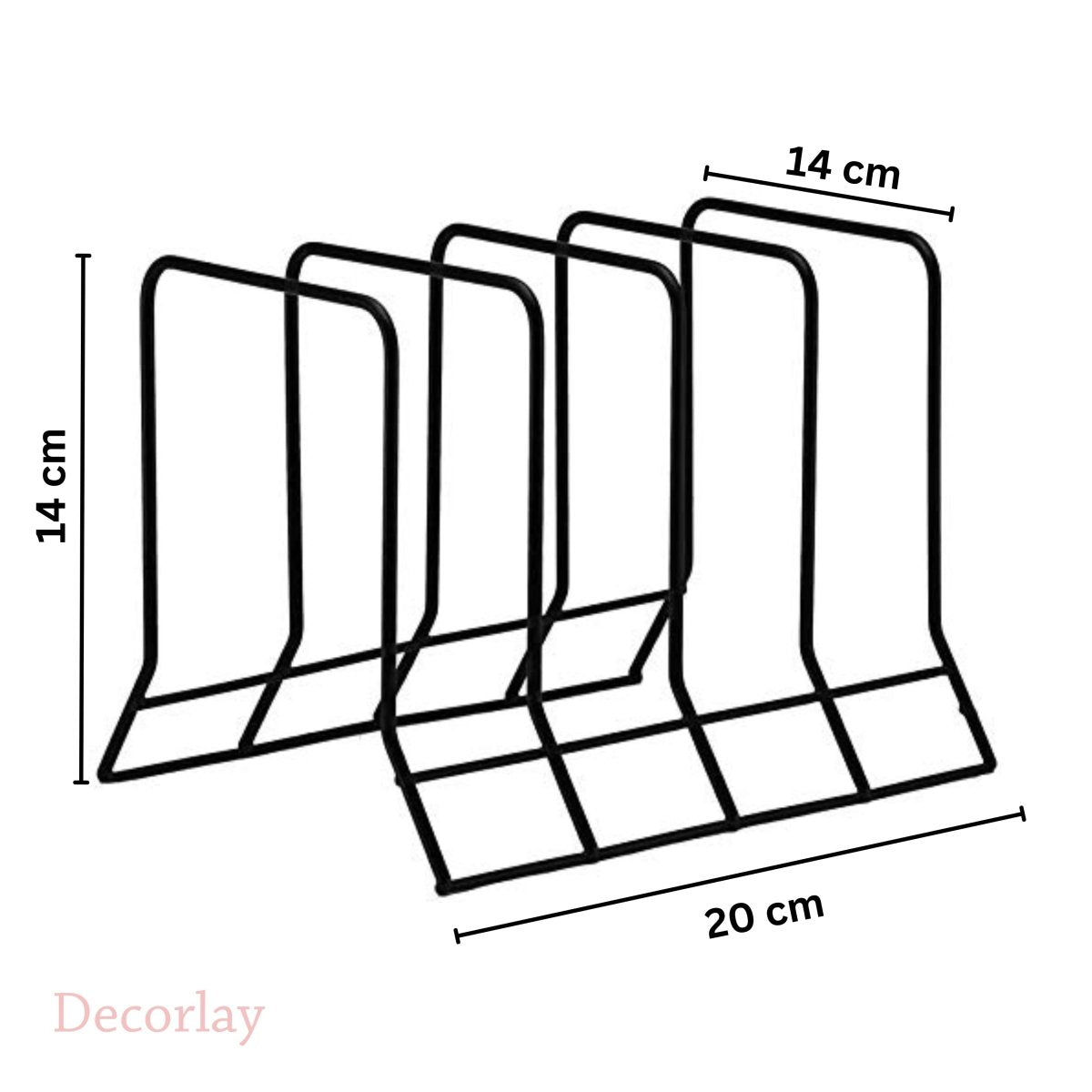 Plate Rack Dish Organizer Kitchen Cabinet Dish Rack - Decorlay