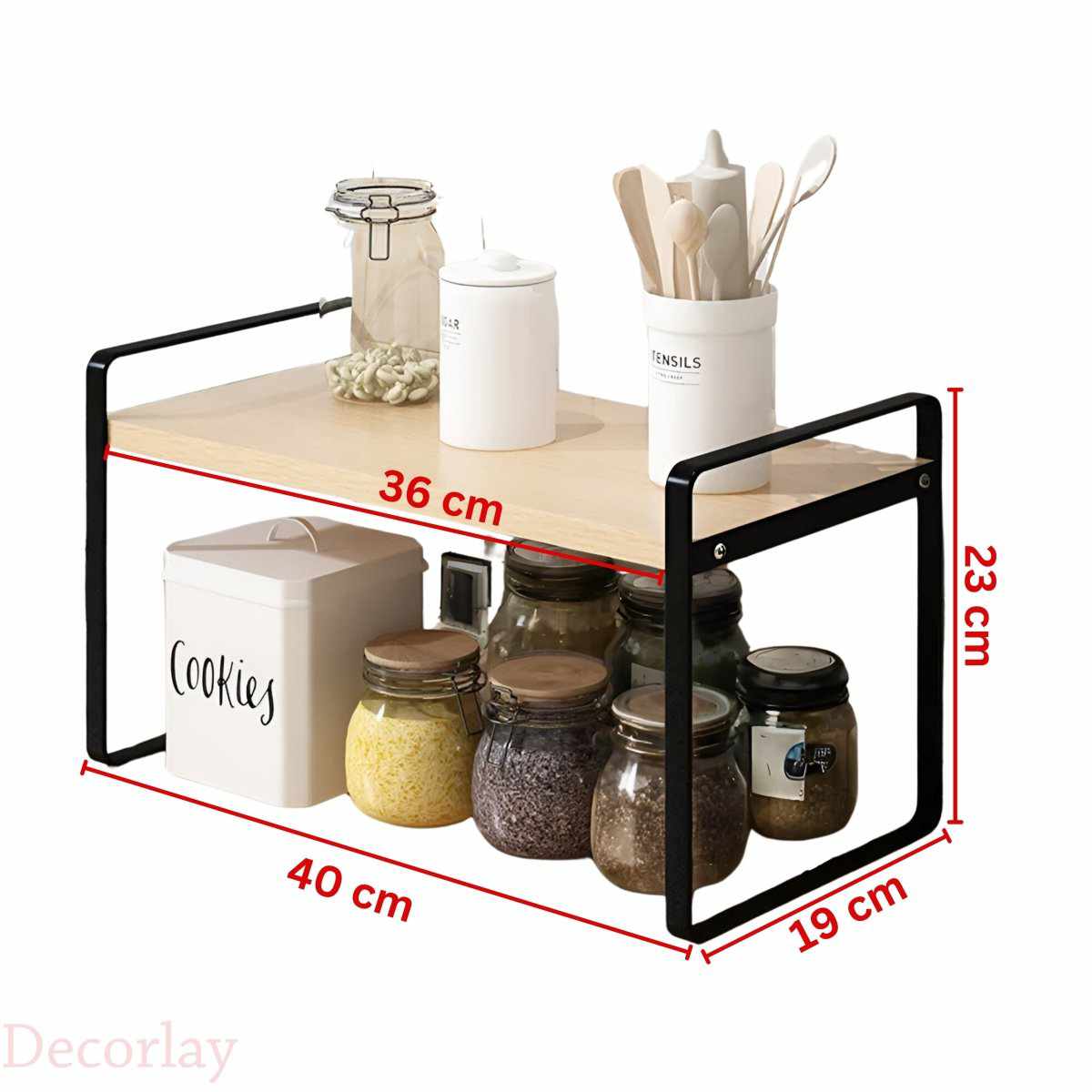 Space Saving Counter-Top Organizer