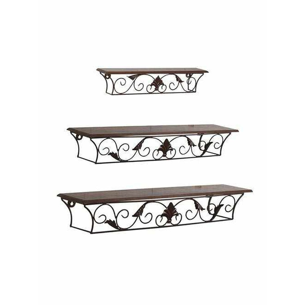 Space Saving hanging Wall Shelves Rack for Living Room - Decorlay