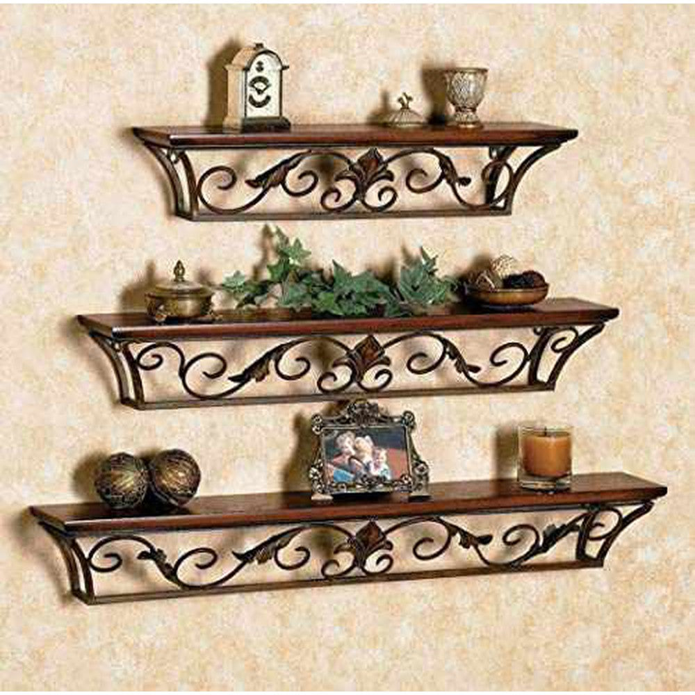Space Saving hanging Wall Shelves Rack for Living Room - Decorlay