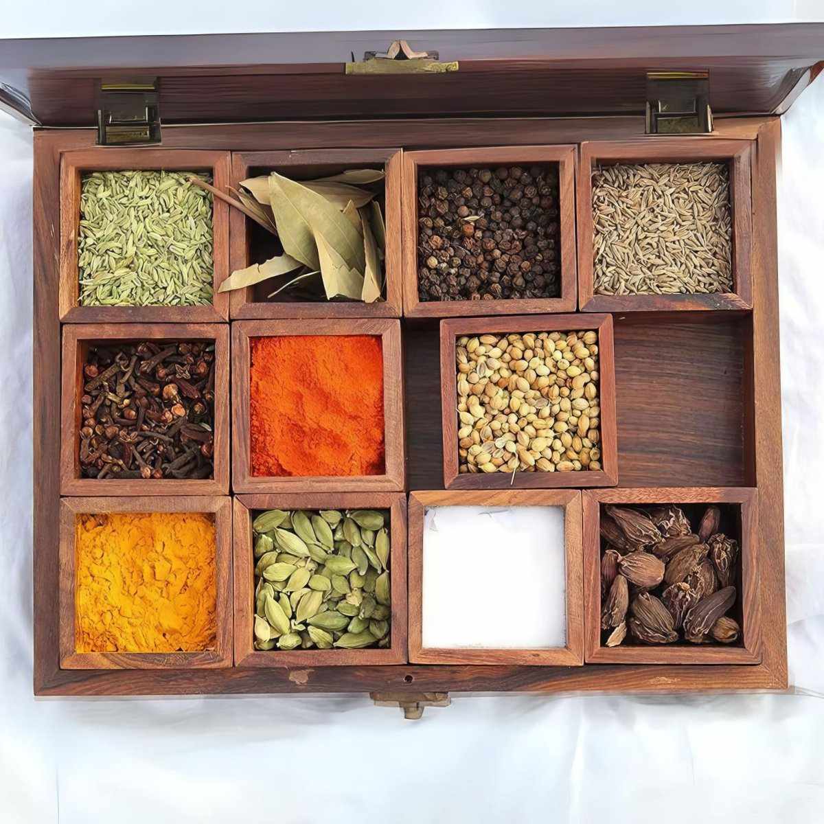 Spice Boxes 12 Containers Box | Masala Box - Decorlay