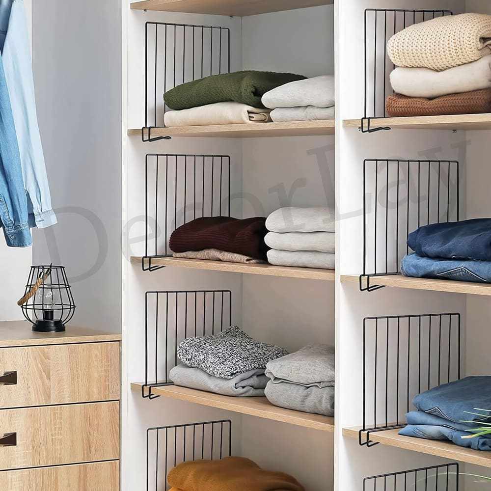 T-shirt Divider, Cloth Organizer Wardrobe Closet Separator - Decorlay