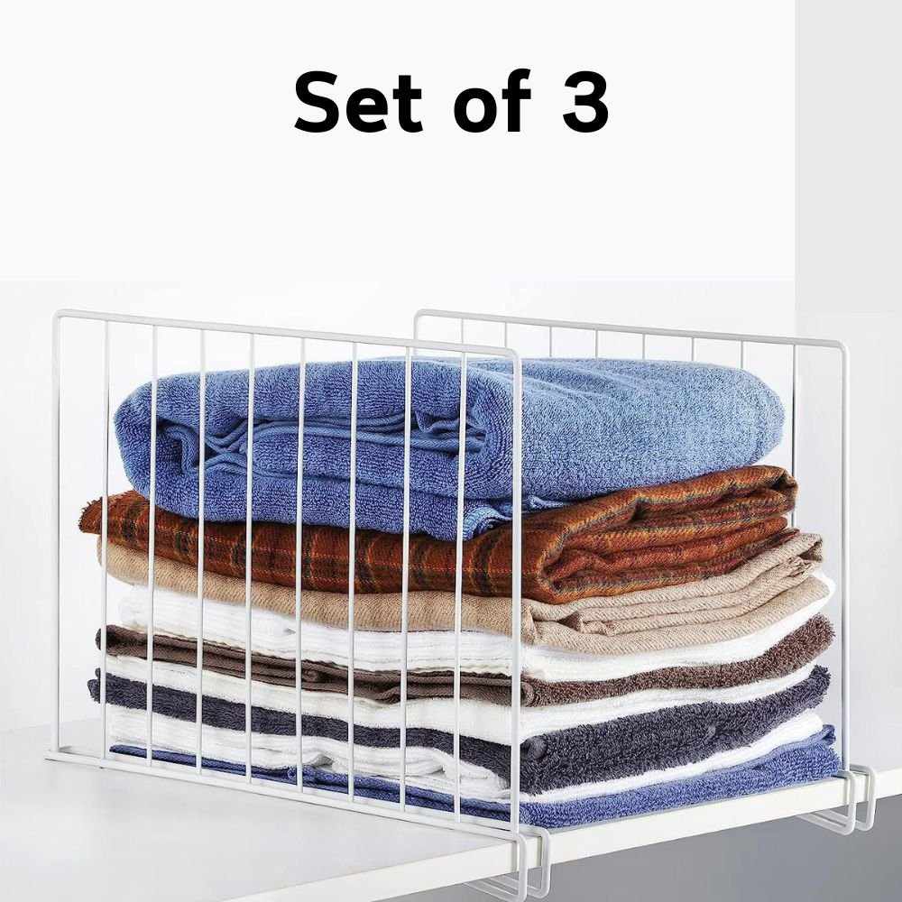 Tee Divider T-shirt Divider, Cloth Organizer Wardrobe Closet Separator