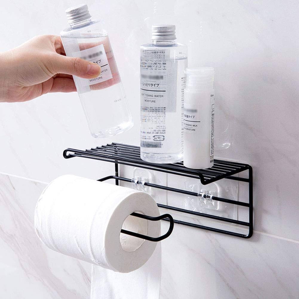 Toilet Paper Holder with Self Adhesive Sticker Bathroom - Decorlay