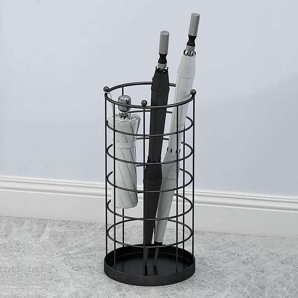 Umbrella Stand Walking Stick, Canes, Golf Kit Multipurpose Solid Iron - Decorlay