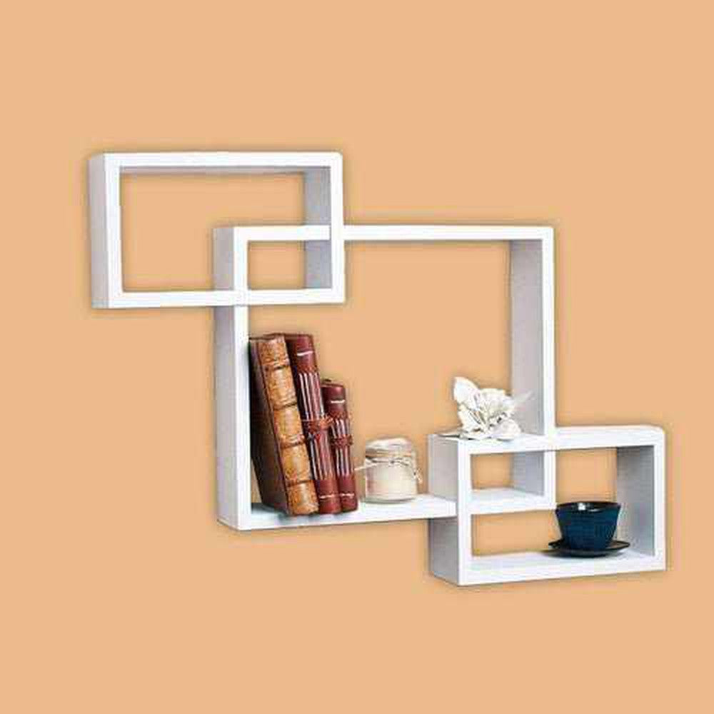 Wood Handmade Wall Mounted Shelves Decorative Shelf (Set Of 3) - Decorlay