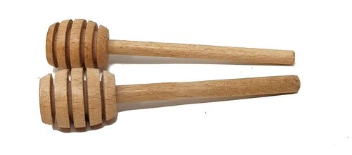 Wood Honey Dippers Server Stirring Sticks for Honey Jar Dispense Drizzle - Decorlay