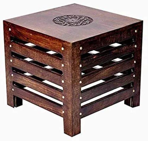 Wooden Handmade small table/stool 30 x 30 x 30 cm - Decorlay