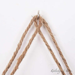 Wooden Hanging Rope Shelf Floating Wall Shelves - Decorlay