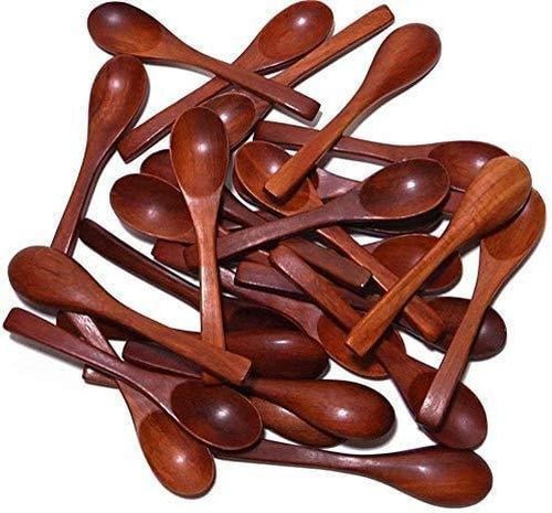 Wooden Masala Spoon for Small Containers 5 Inches - Decorlay