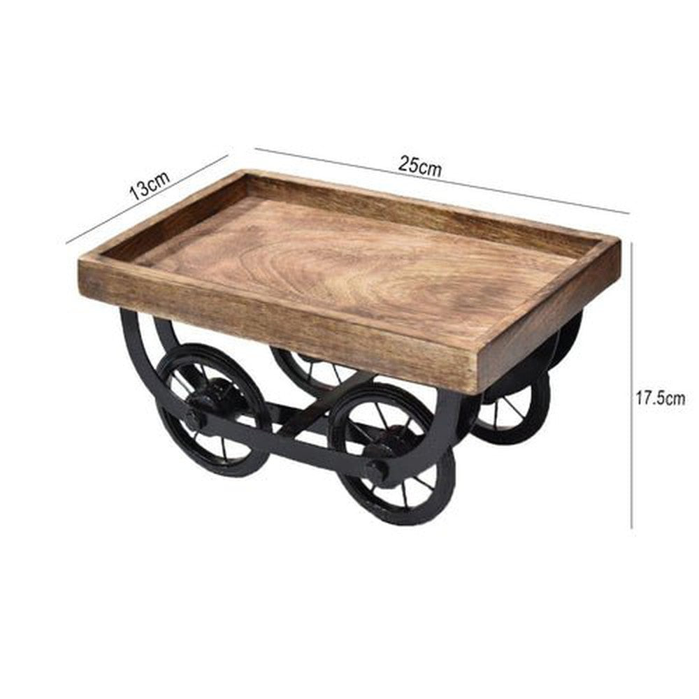 Wooden Serving Platter | Thela Trolley