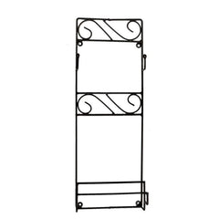 Wrought Iron Chakla Belan Stand, Rolling Pin Holder, 15x18x10 cm - Decorlay