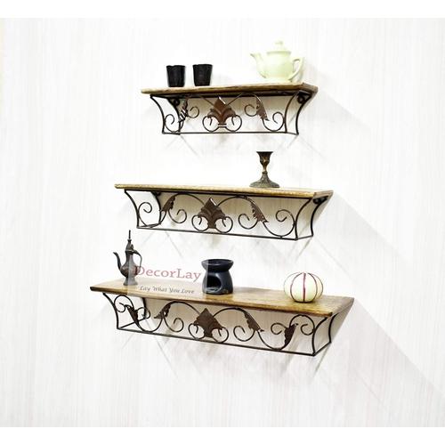 Space Saving hanging Wall Shelves Rack for Living Room-Decorlay