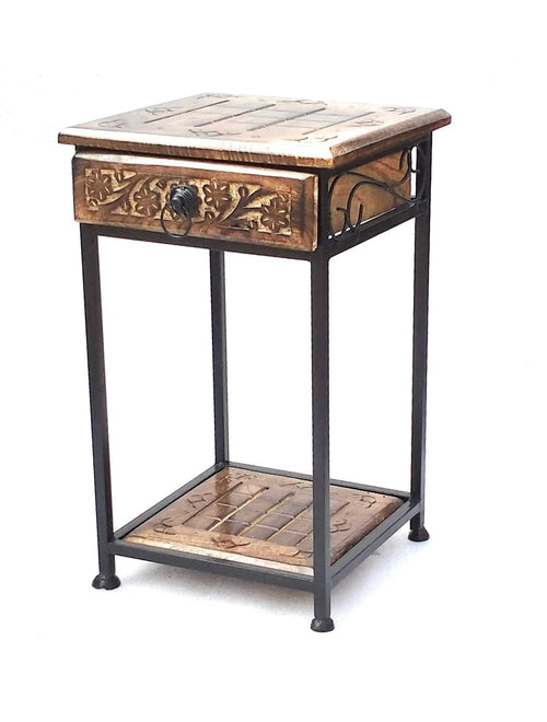 Wooden Handmade Beautiful table-Decorlay