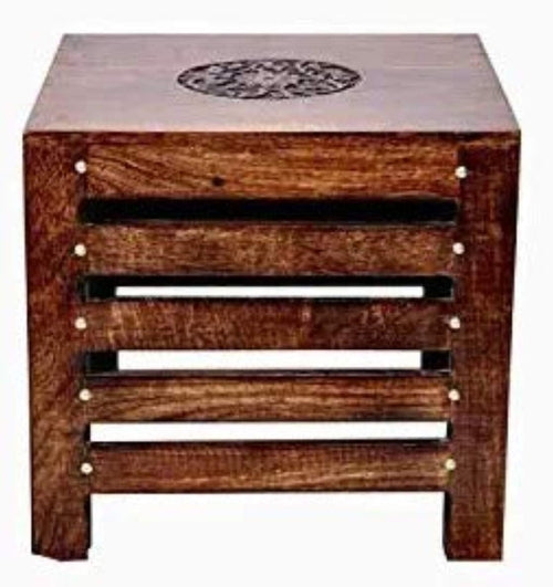 Wooden Handmade small table/stool-Decorlay