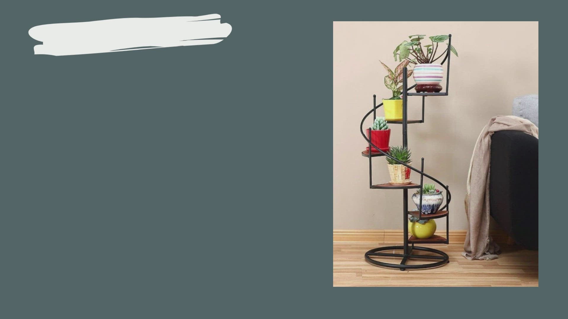Plant stand with Stairs